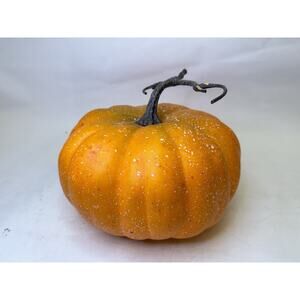 Foam Blow Mold Pumpkin 7" x 10" Halloween Decor